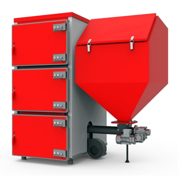 Automated solid fuel boiler