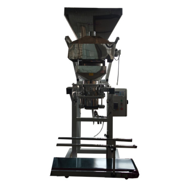 Weighing batcher with weighing bucket DVPV-50-GPK. Batchers for filling in open bags