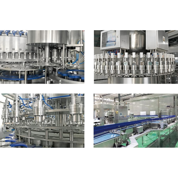 Bottling lines for PET and glass containers