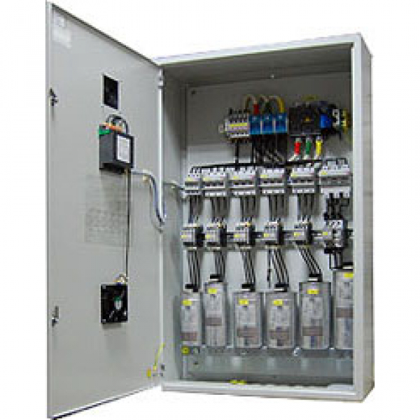 Capacitor installations of type UK-0.4, UKM-58-0.4, UKM-63-0.4