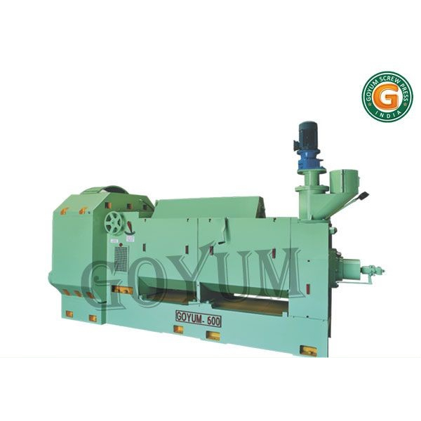 High capacity oil press machine GOYUM 600 without kettle / Высокопроизводительная маслопрессовая машина GOYUM 600 без котла