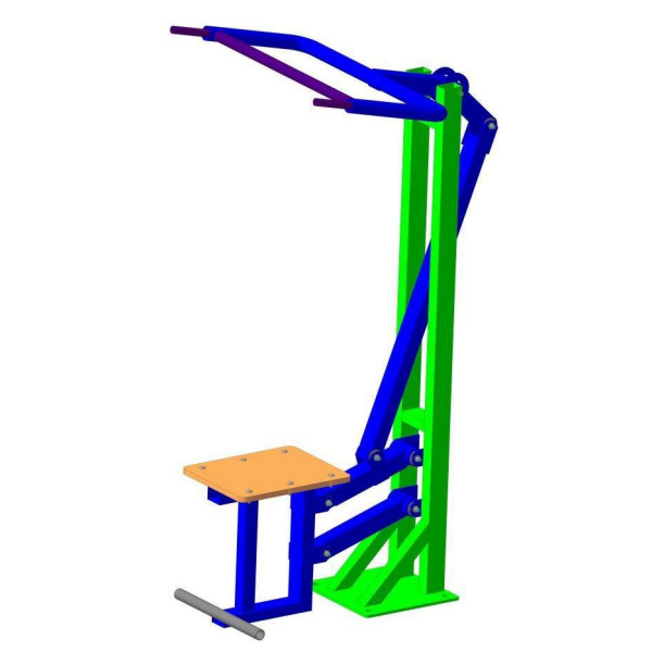 Outdoor strength training equipment