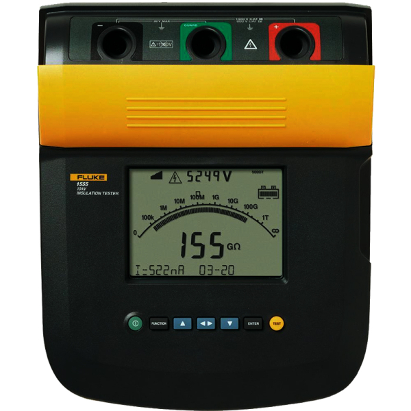 Fluke 1550C — измеритель сопротивления изоляции 5 кВ