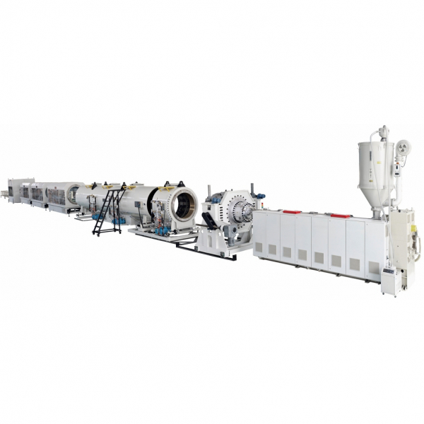 PE pipe production line