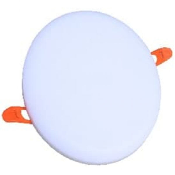 TI-R 10W 嵌入式无边框 LED 面板灯 - 圆形