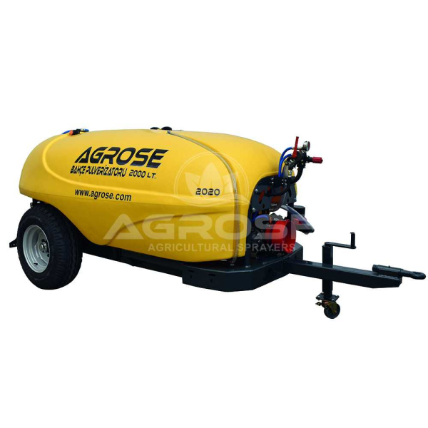 Hanging garden sprayers 2000L.