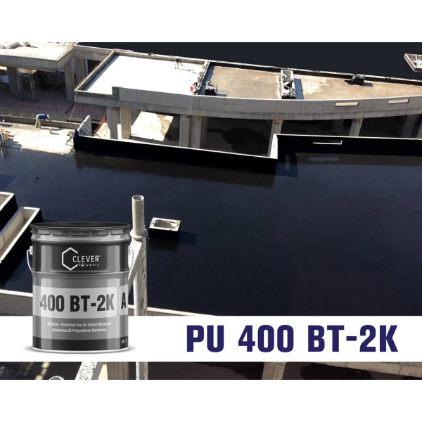 防水 Clever Polymers 400 BT 2K 液体橡胶膜双组分,快速干燥,对多种涂层具有良好的附着力