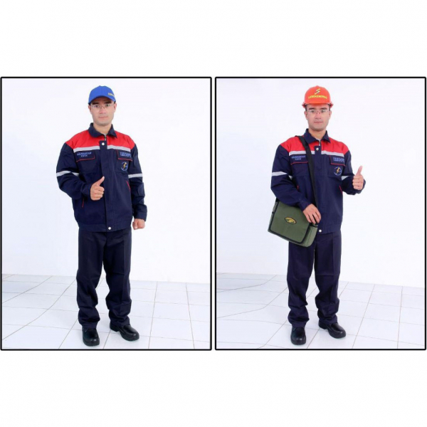 带有铭文的夏季工作服