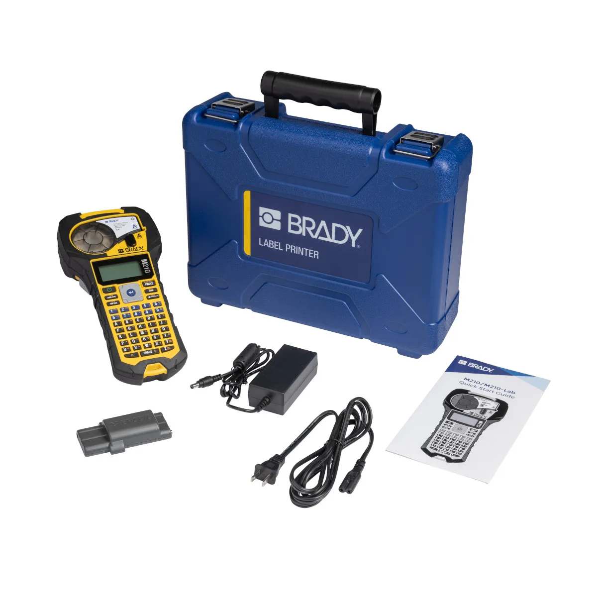 BRADY M210 - 通用热转印标签打印机，用于标记电气和电信设备、数据处理和传输系统