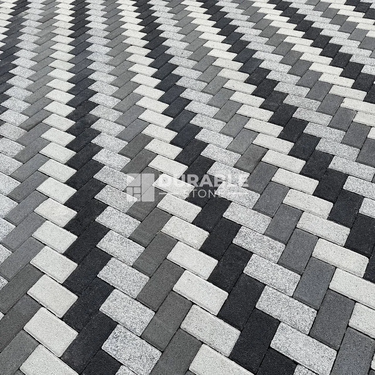 Vibro-pressed paving stones "English cobblestone"