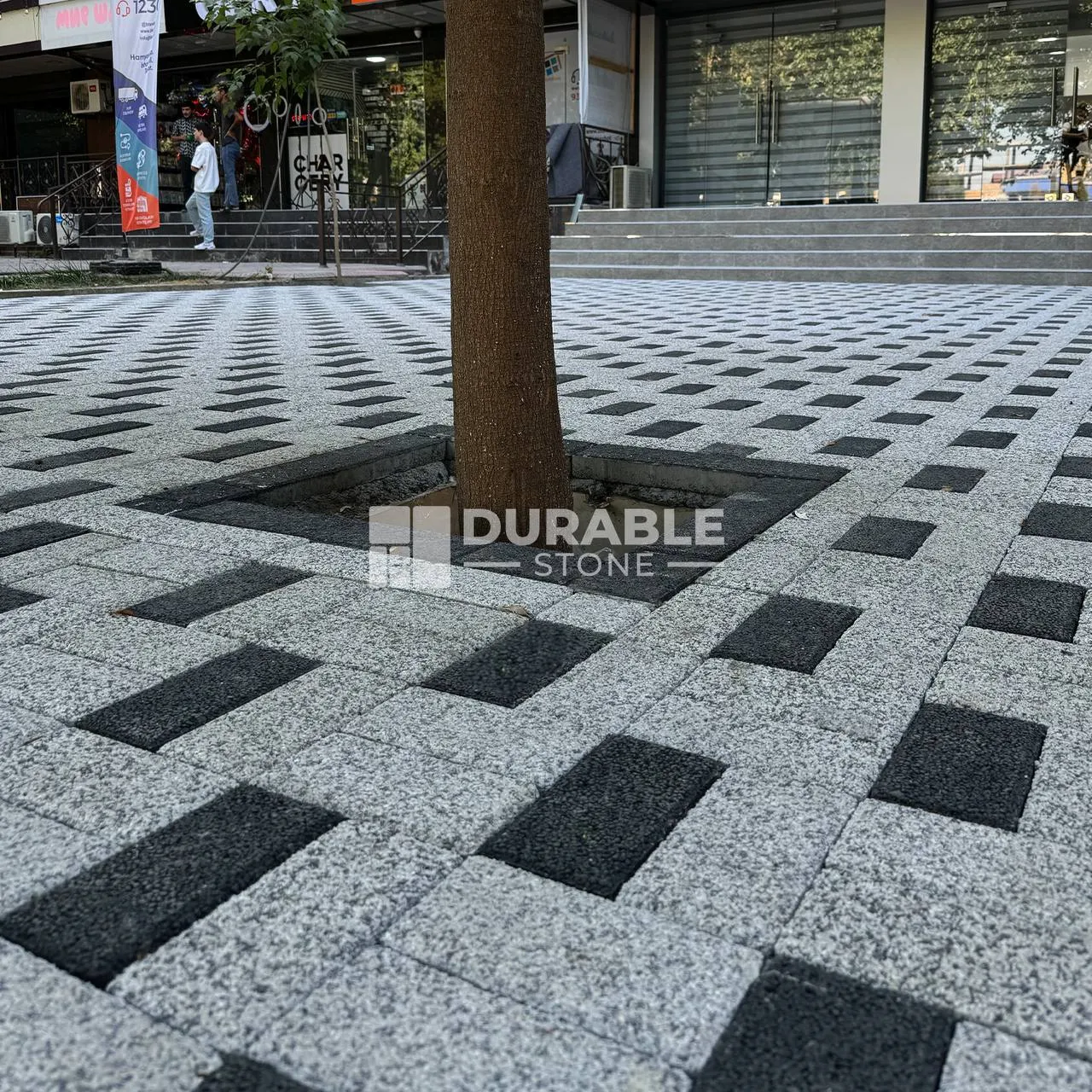 Vibro-pressed paving stones "English cobblestone" — photo 2