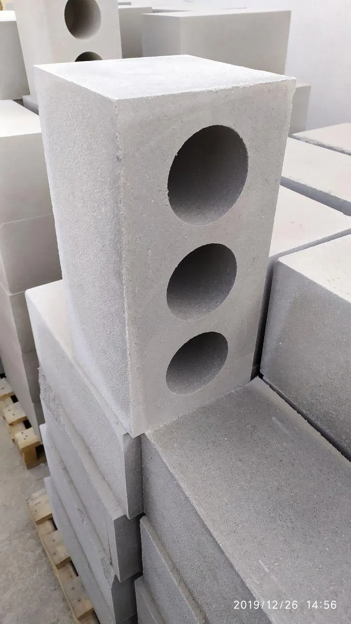 Hyper-pressed cinder block