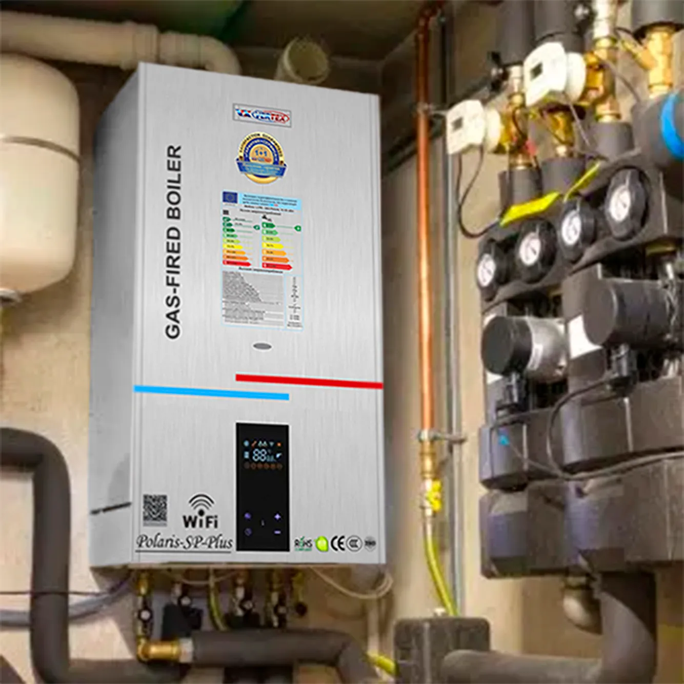 燃气锅炉 VERTEX Polaris-SP PRO 16 kW WiFi