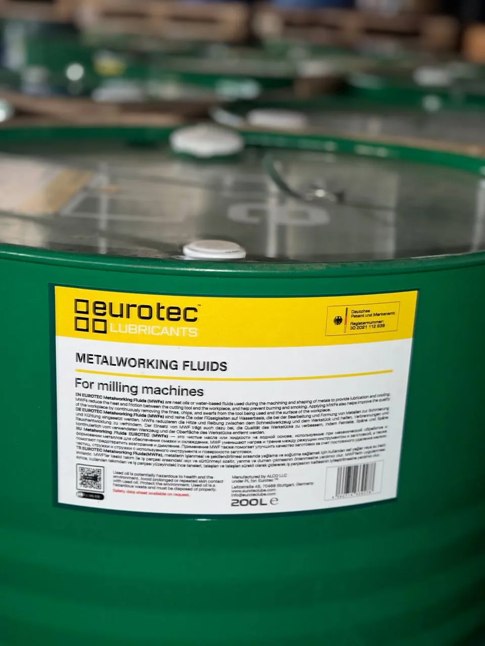 冷却润滑剂 Eurotec 金属加工液 (200L) — 图片 2