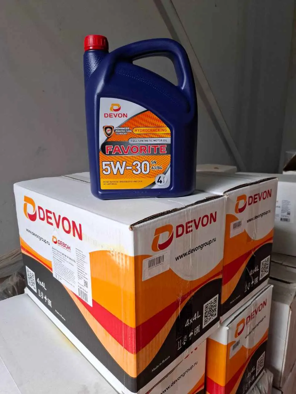 乘用车机油 Devon Favorite SAE 5W-30 API SN A3/B4（4L）