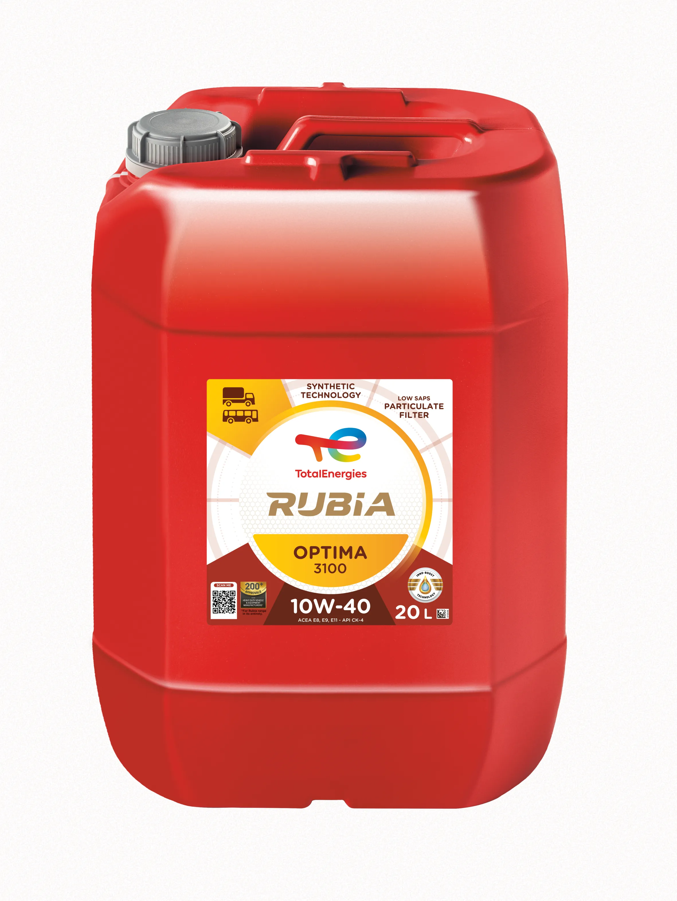 卡车机油 TotalEnergies RUBIA OPT 3100 10W-40（20L）