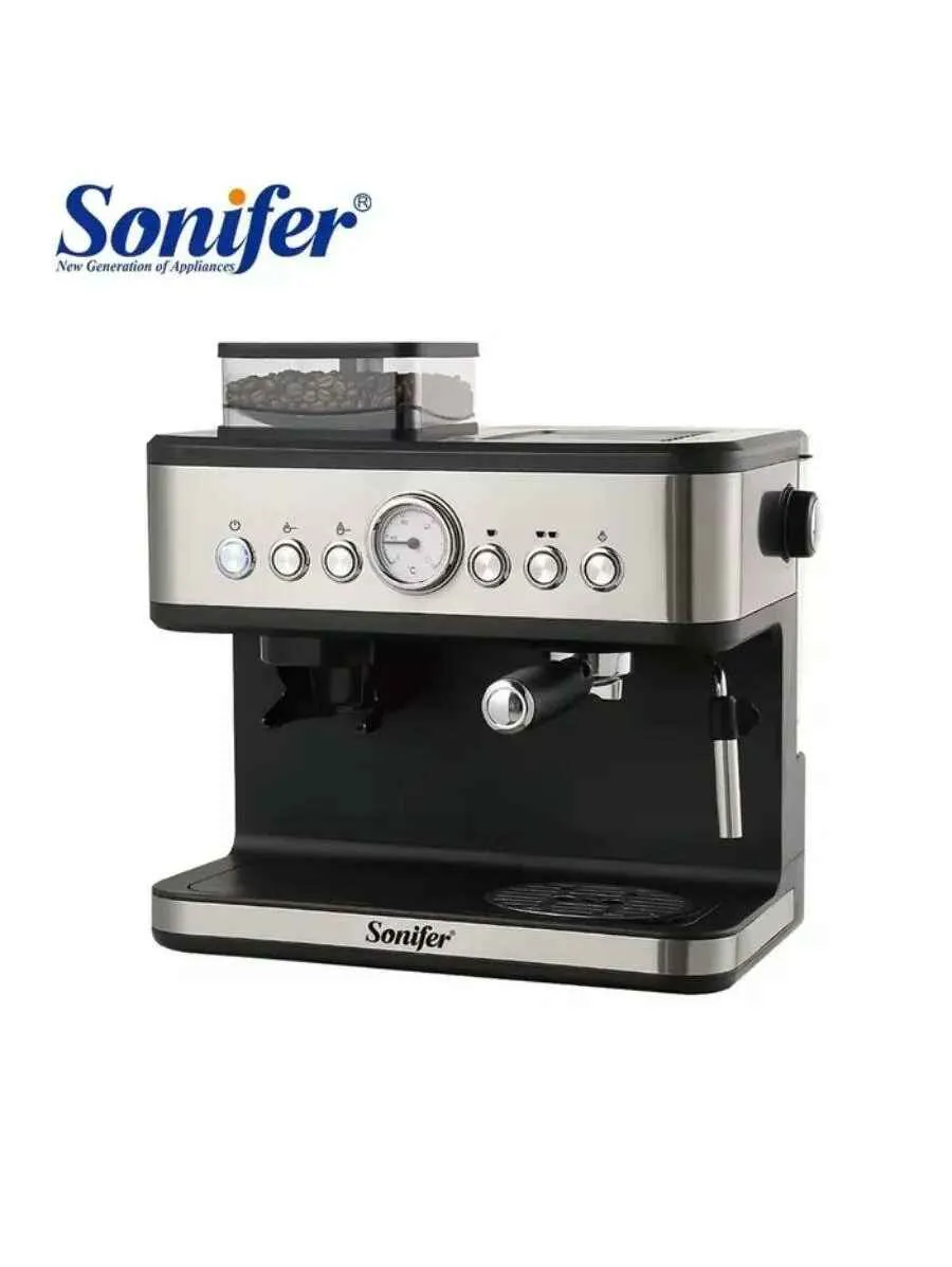 带内置咖啡研磨机的咖啡机 Sonifer SF-3571，1050 W