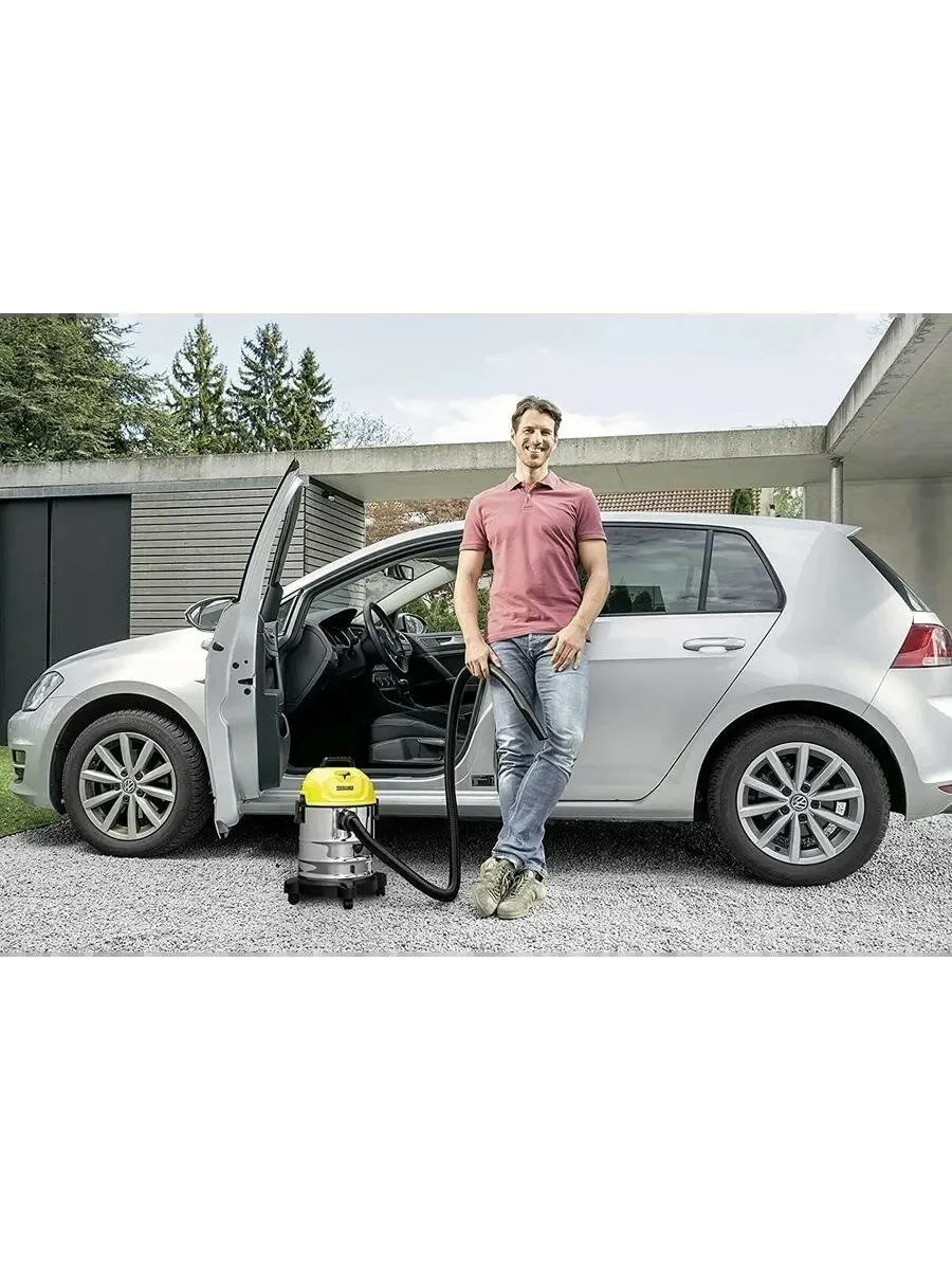 Universal vacuum cleaner Karcher WD1S Classic, with a tank of 18 l — photo 3