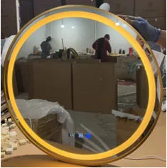 Aqlli oyna oltin 04, 70x70 sm — rasm 2