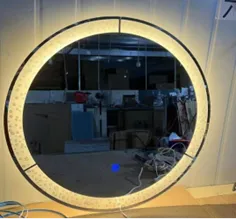 Smart mirror 127, 70x70 cm — photo 2