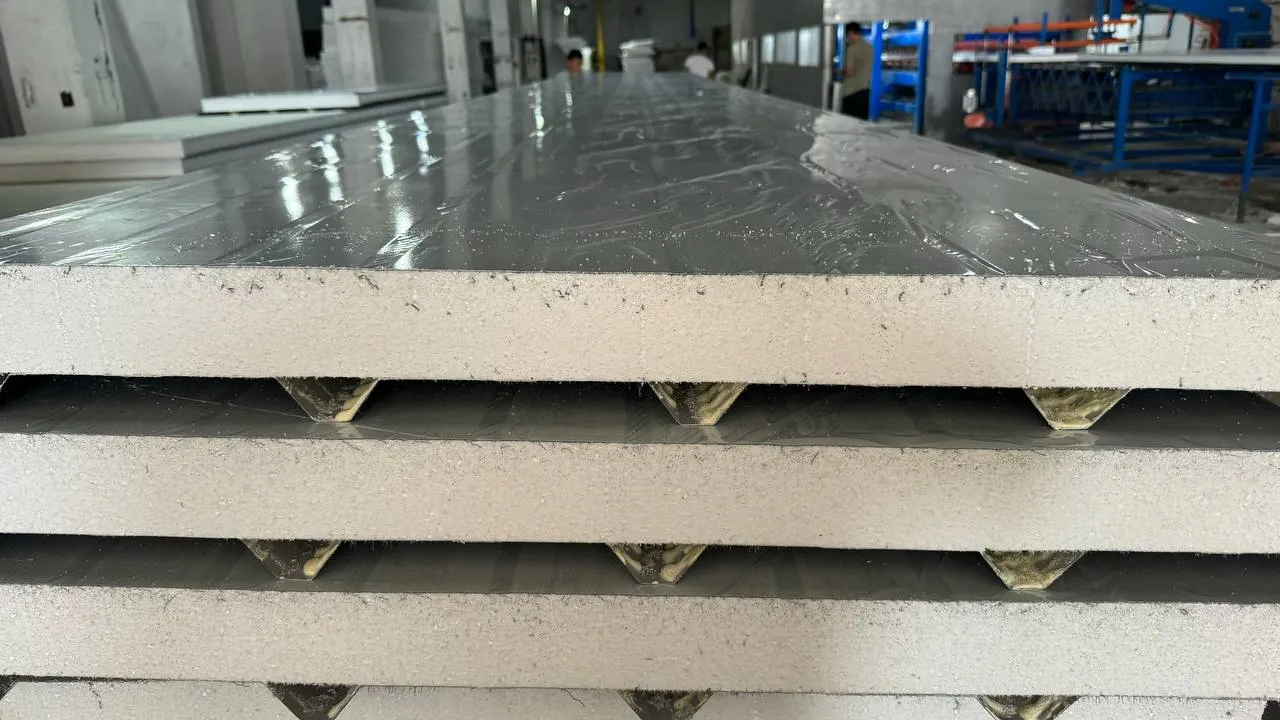 sandwich panels and foam plastic from the manufacturer — photo 3