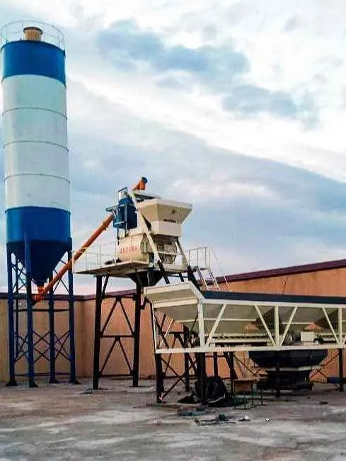 Concrete plant HZS35
