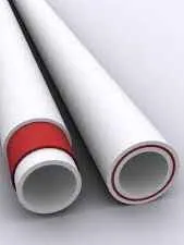 polypropylene pipes for hot and cold water Ø 50 mm, thickness. 6.9mm