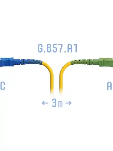 光纤跳线 SC/UPC MM，3 米