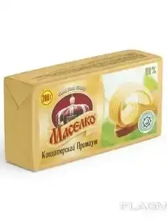 MASELKO pirojnoe uchun margarin, 72% (Kashir folga, 200 g)