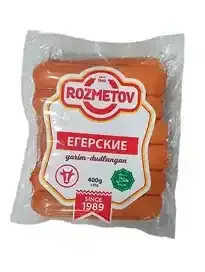 ROZMETOV Z.M. "Egerskie" kolbasalari (polimer qadoqlash, 400 g)