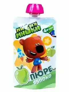 Baby puree "MIMISHKI" apple (Doy-pack, 90 g)