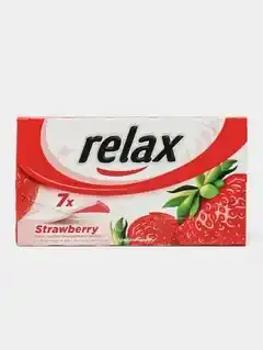 RELAX 草莓味口香糖（纸盒装，13.5克）