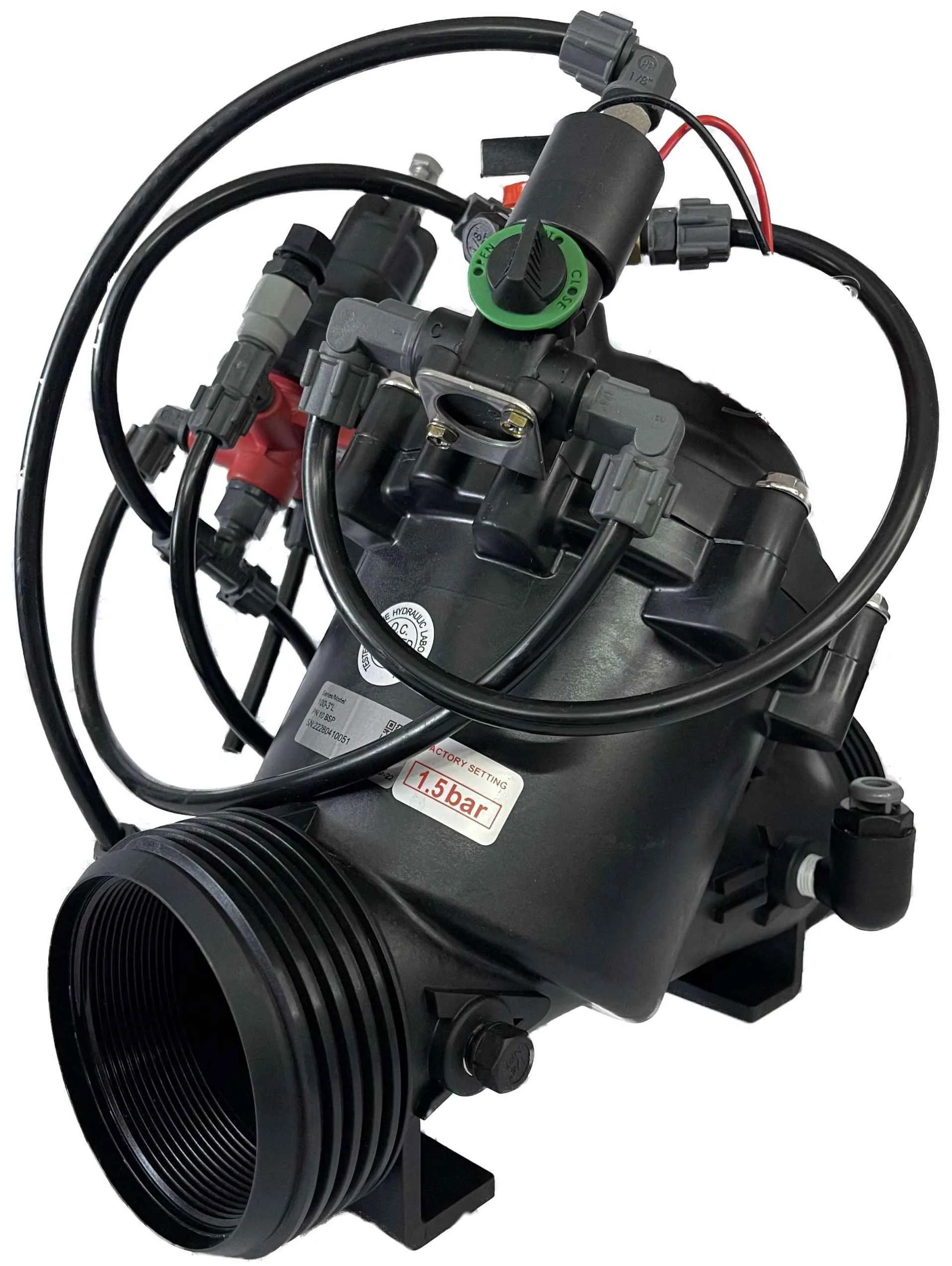 Bermad 3″L 带压力调节器的阀门 IR-3L-120-9DC-XZ57-392T