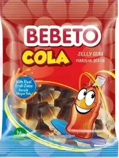 BEBETO chewy marmalade in the shape of a cola can (flow-pack, 80 g)