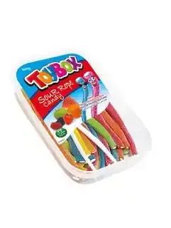 TOY BOX Sour Rainbow Assorted Chewable Marmalade (flow pack, 80 g)