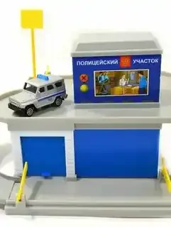 警察局玩具（纸盒装，1 件）