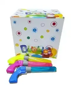Toy bubble gun (cardboard packaging, 1 pc)