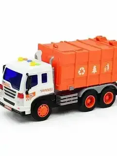 Garbage truck toy (cardboard packaging, 1 pc)