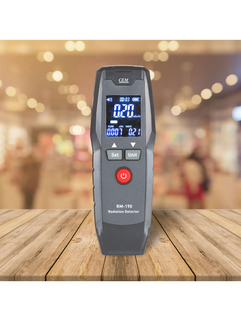 RM-190 radiation analyzer