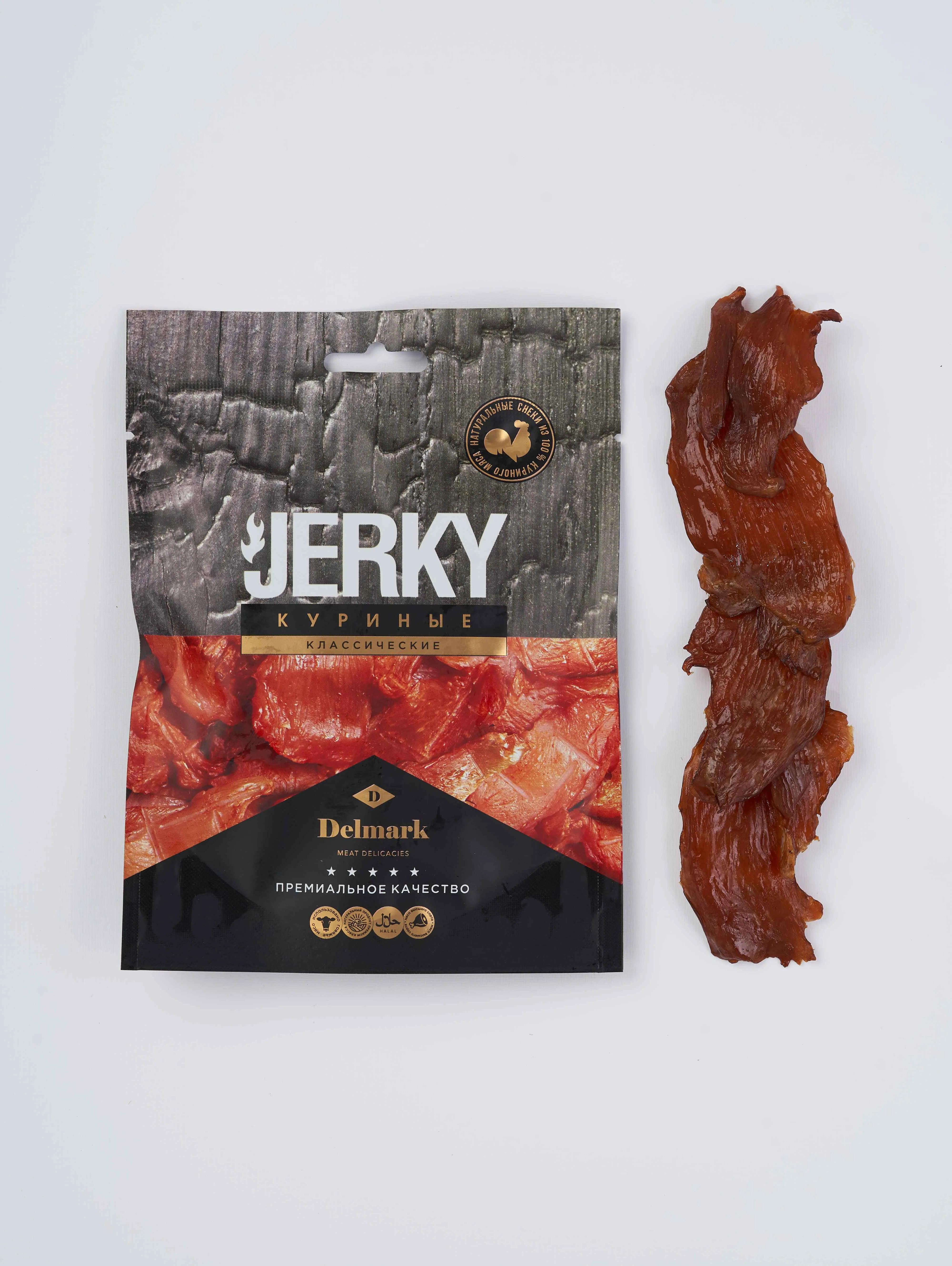 Klassik tovuq go‘shti jerky – 40 g