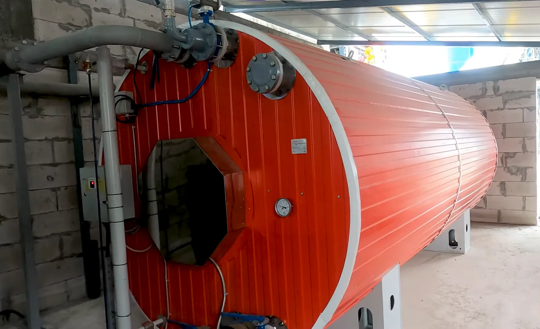 Steam generator PG-2000 for a concrete plant - 2000 kg/h of steam — photo 4