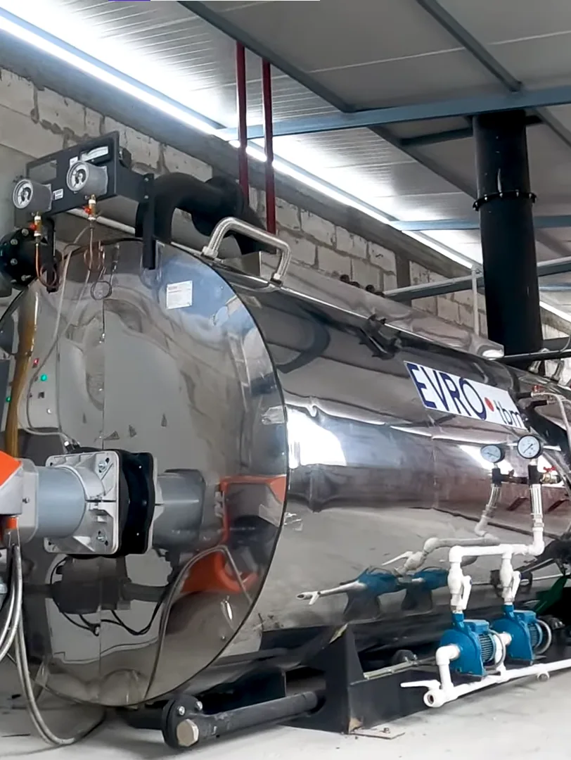 Steam generator PG-2000 for a concrete plant - 2000 kg/h of steam