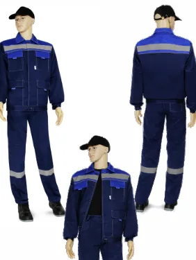 Work suit with trousers