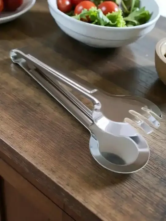 Stainless Steel Salad Serving Tongs