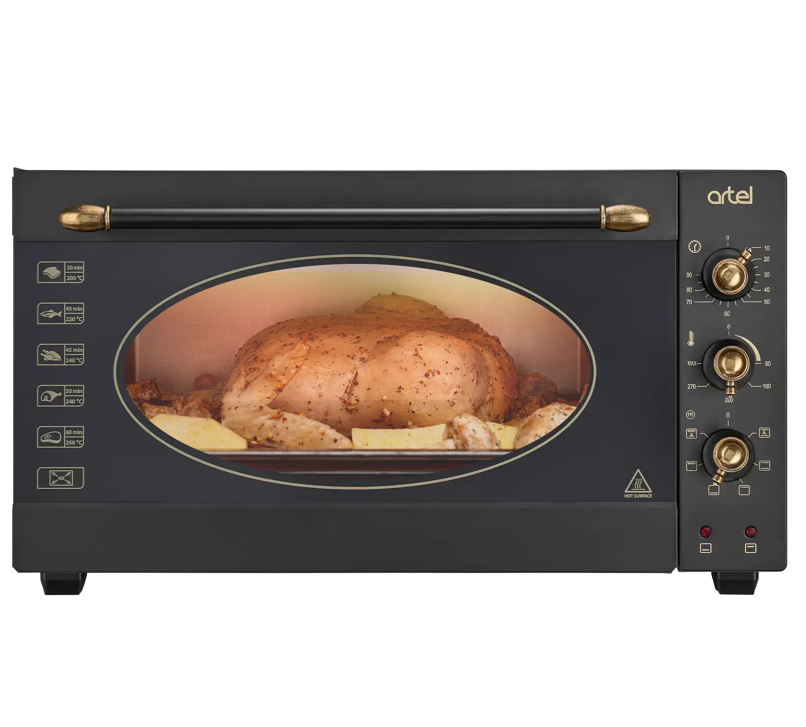 Mini oven Artel 4218 Retro 42 l With convection — photo 8