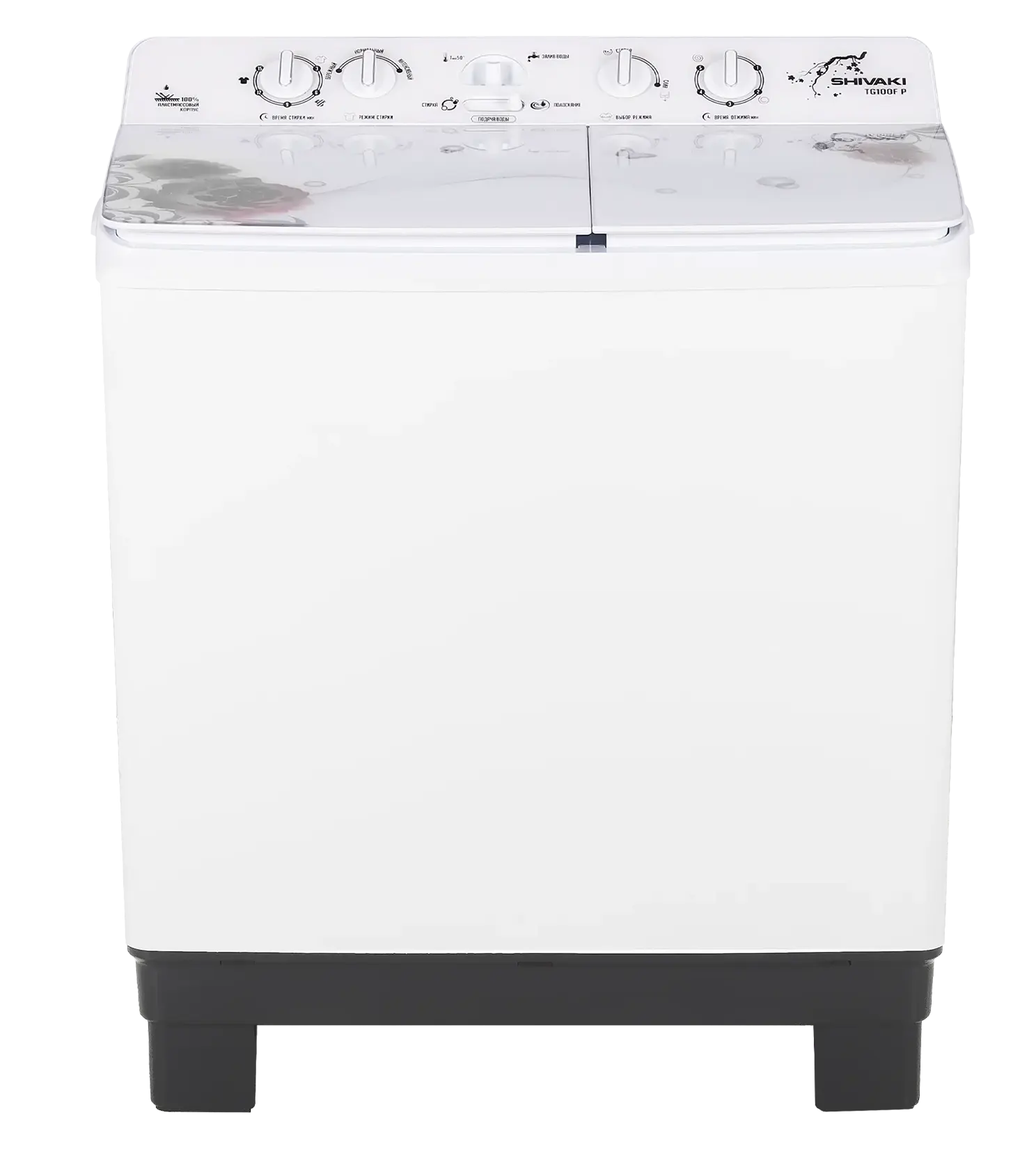 Semi-automatic washing machine Shivaki TG100FP 10 kg 6 kg 15 min — photo 5