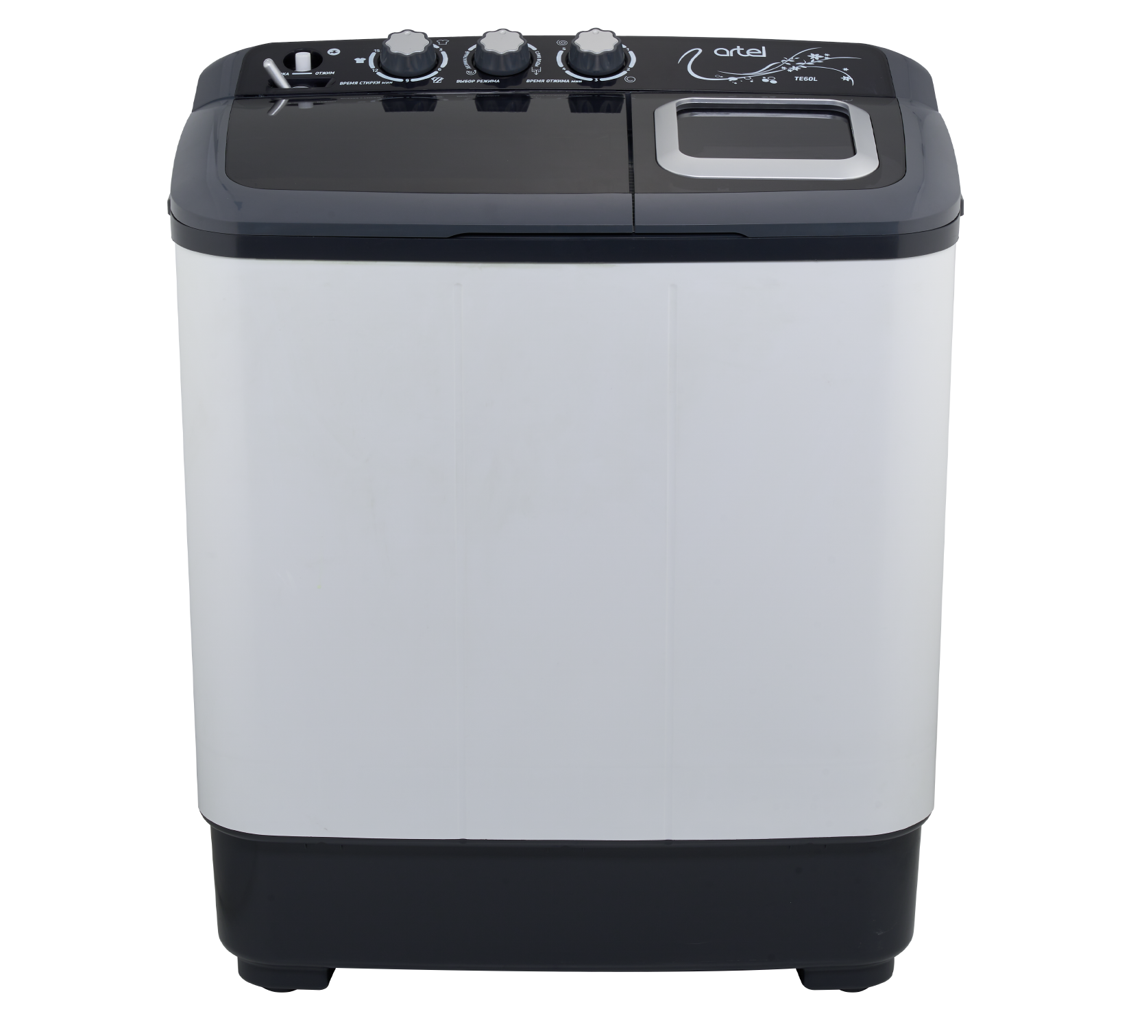 Yarim avtomatik kir yuvish mashinasi Artel TE60L 6 kg 3,6 kg 15 min