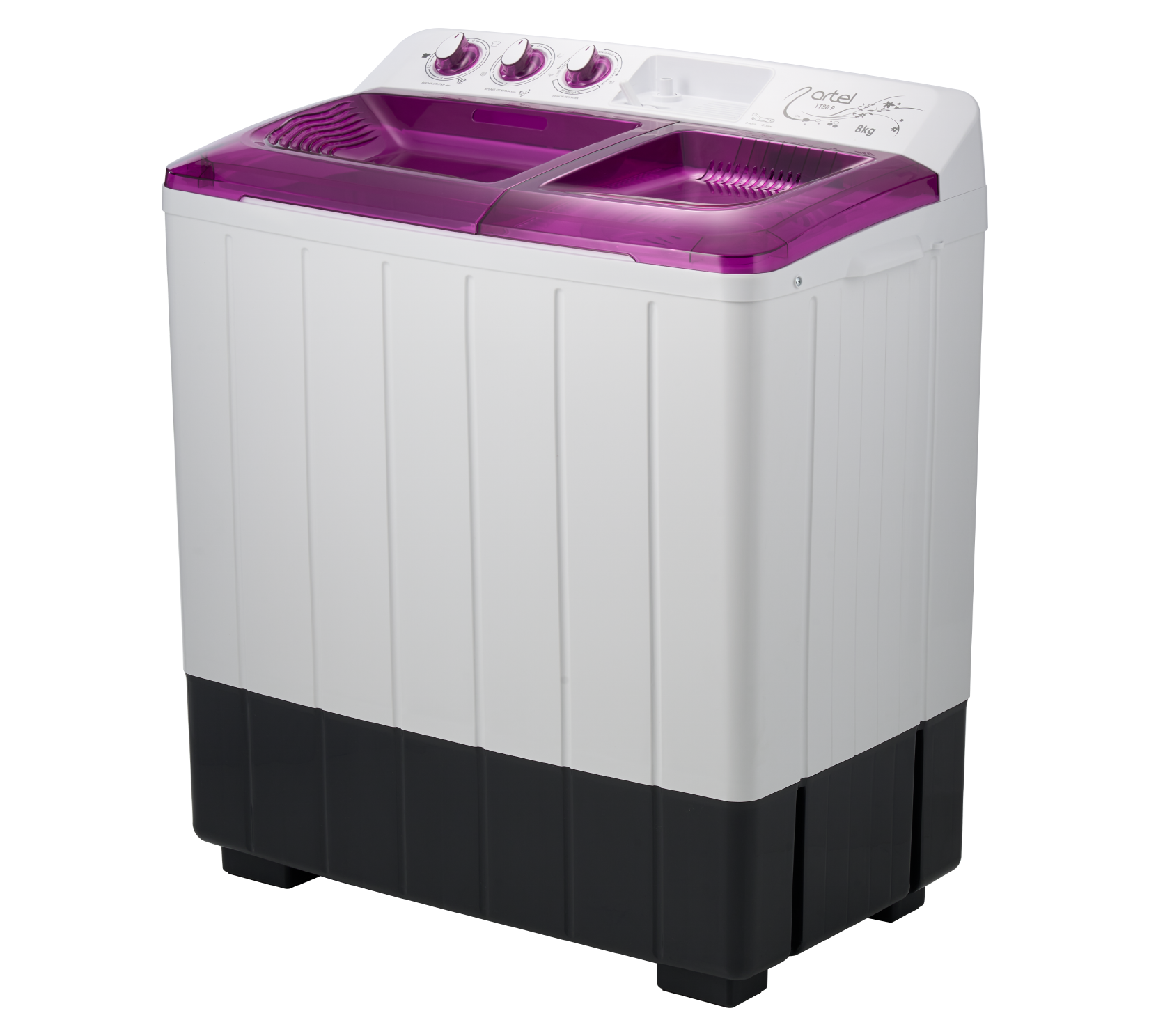Semi-automatic washing machine Artel TT80P 8 kg 5 kg 15 min — photo 5