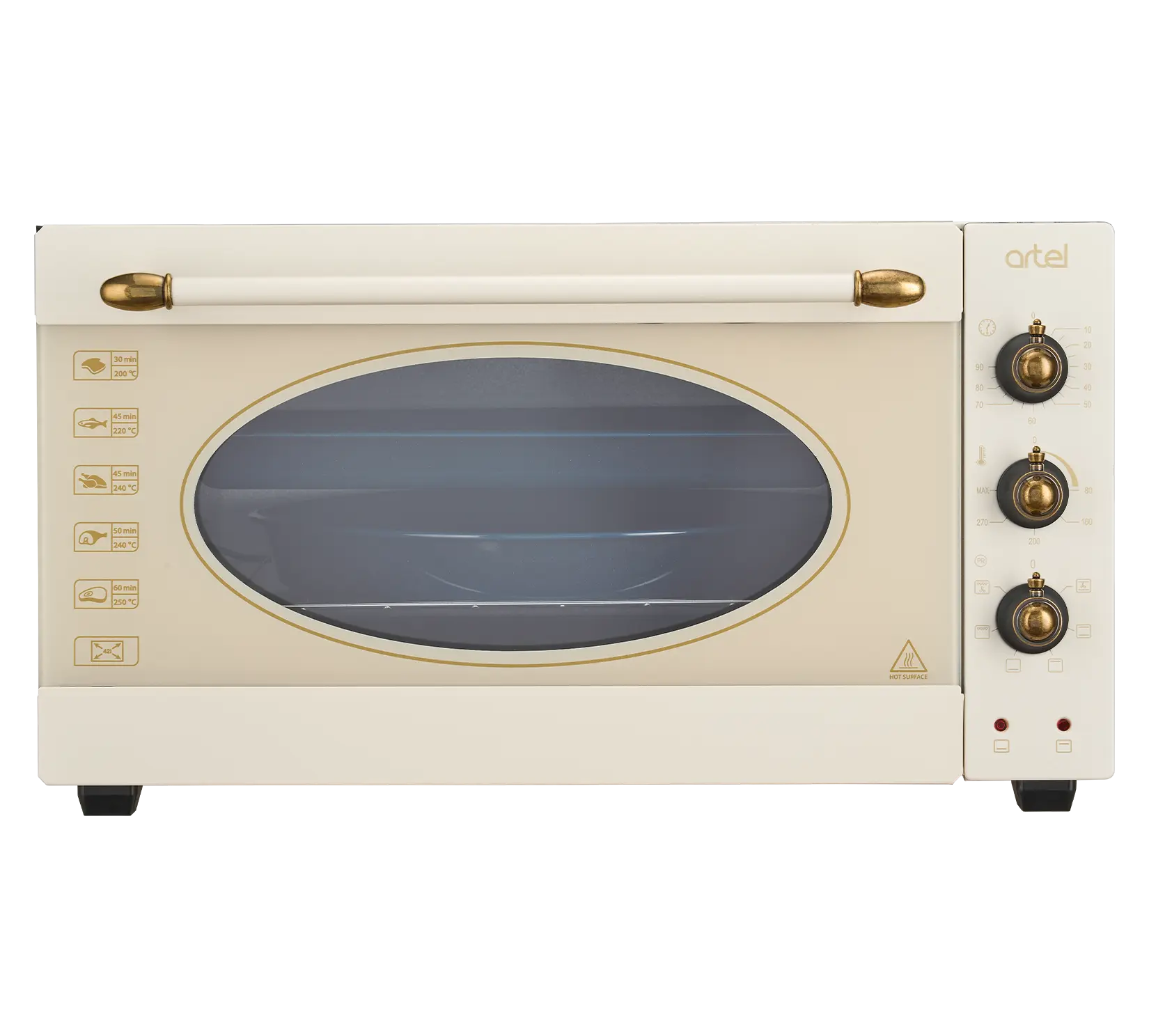 Mini oven Artel 4218 Retro 42 l With convection — photo 6