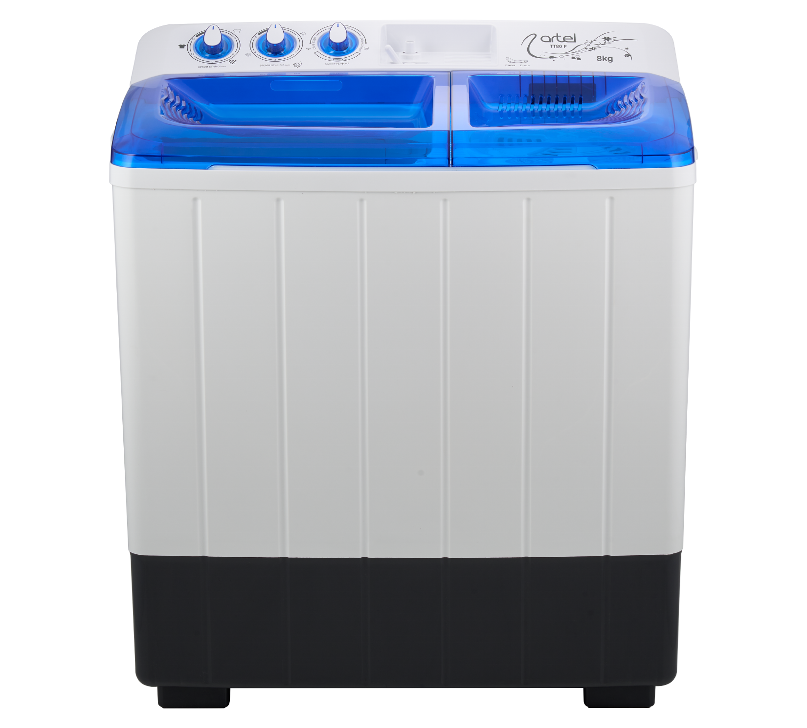 Semi-automatic washing machine Artel TT80P 8 kg 5 kg 15 min — photo 8